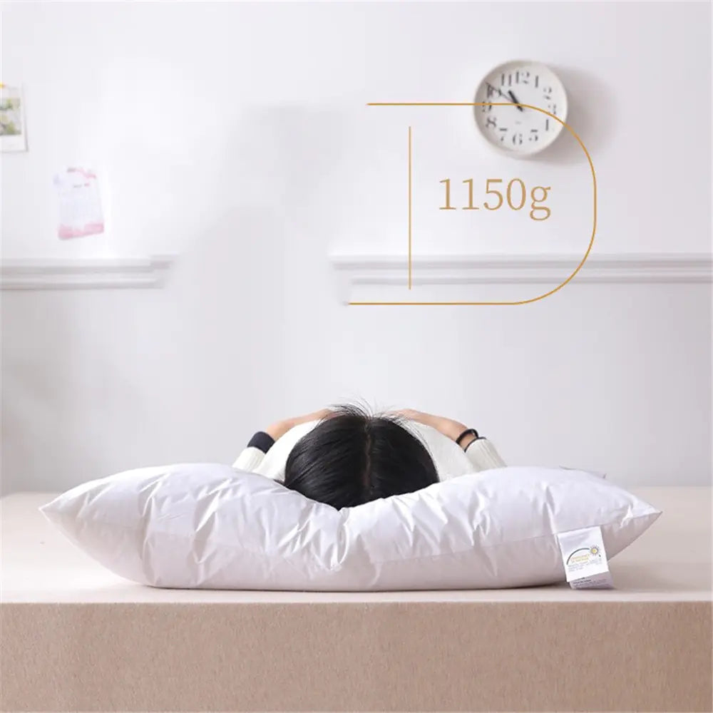 High-End Sateen Pure Cotton Fluffy Pillow Core