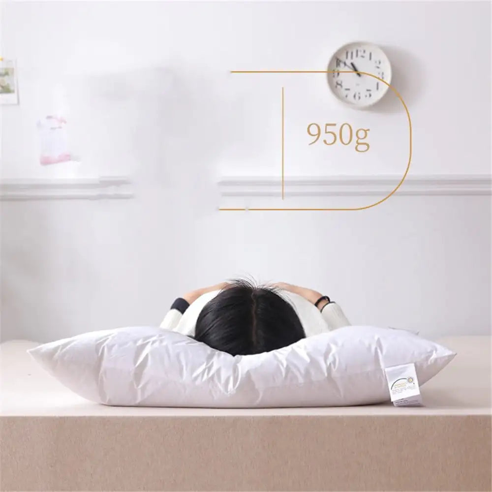 High-End Sateen Pure Cotton Fluffy Pillow Core