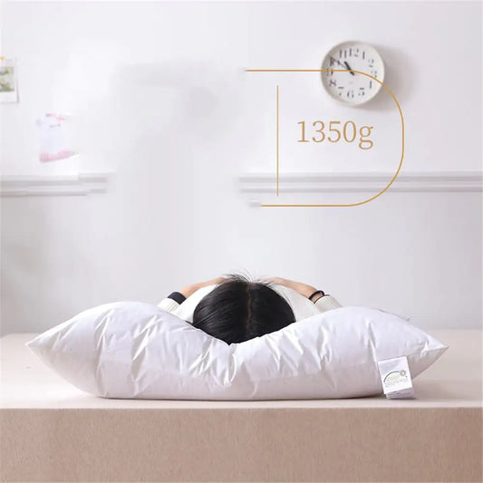 High-End Sateen Pure Cotton Fluffy Pillow Core