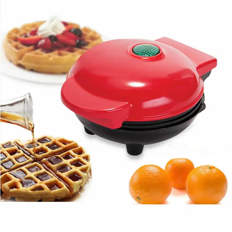 Mini Electric Waffle Maker with EU Plug for Breakfast